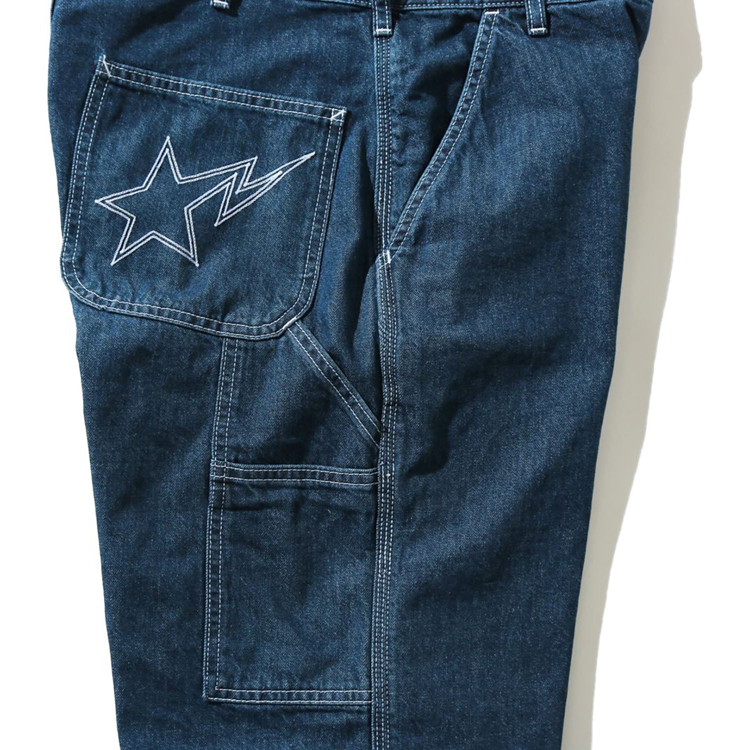 DENIM PAINTER SHORTS MENS