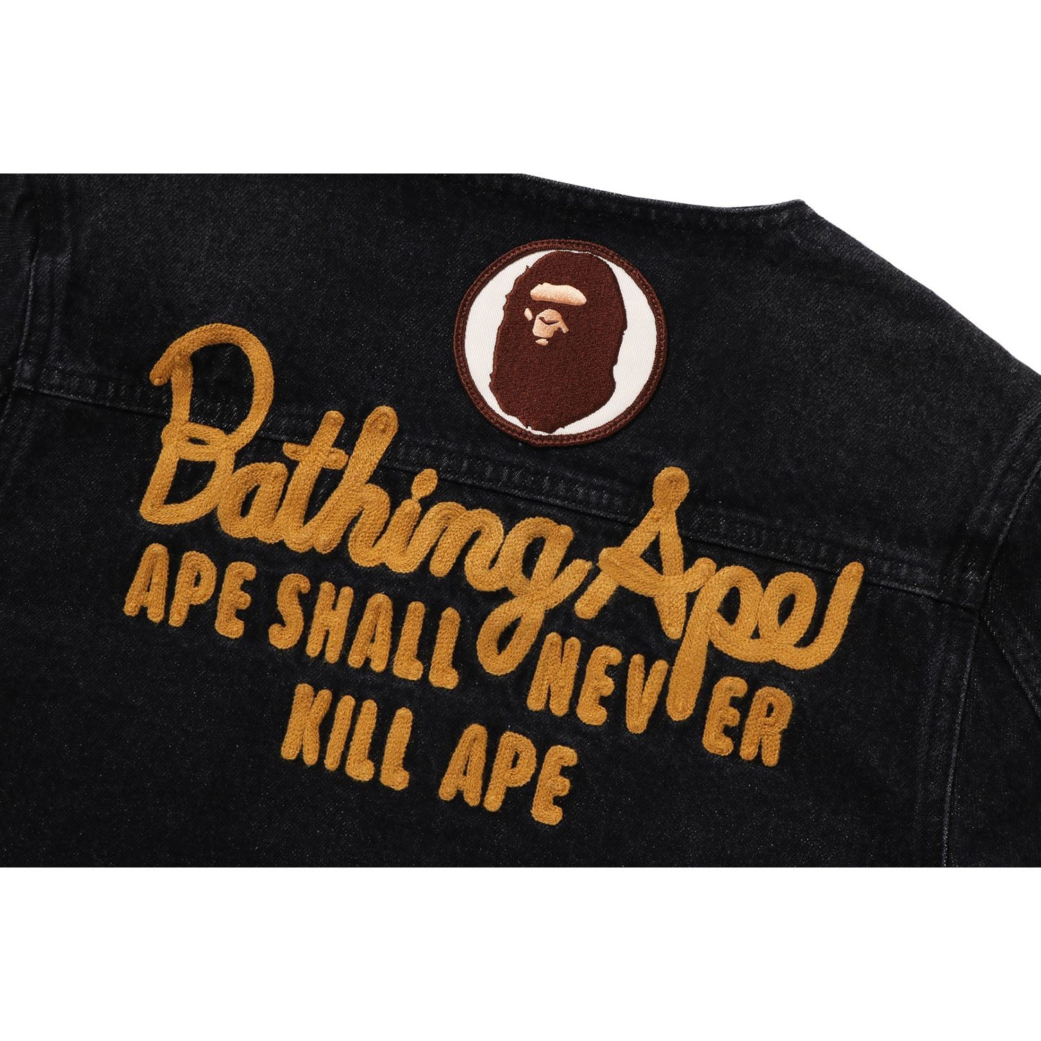 CHAMPION NO-COLLAR DENIM JACKET LADIES