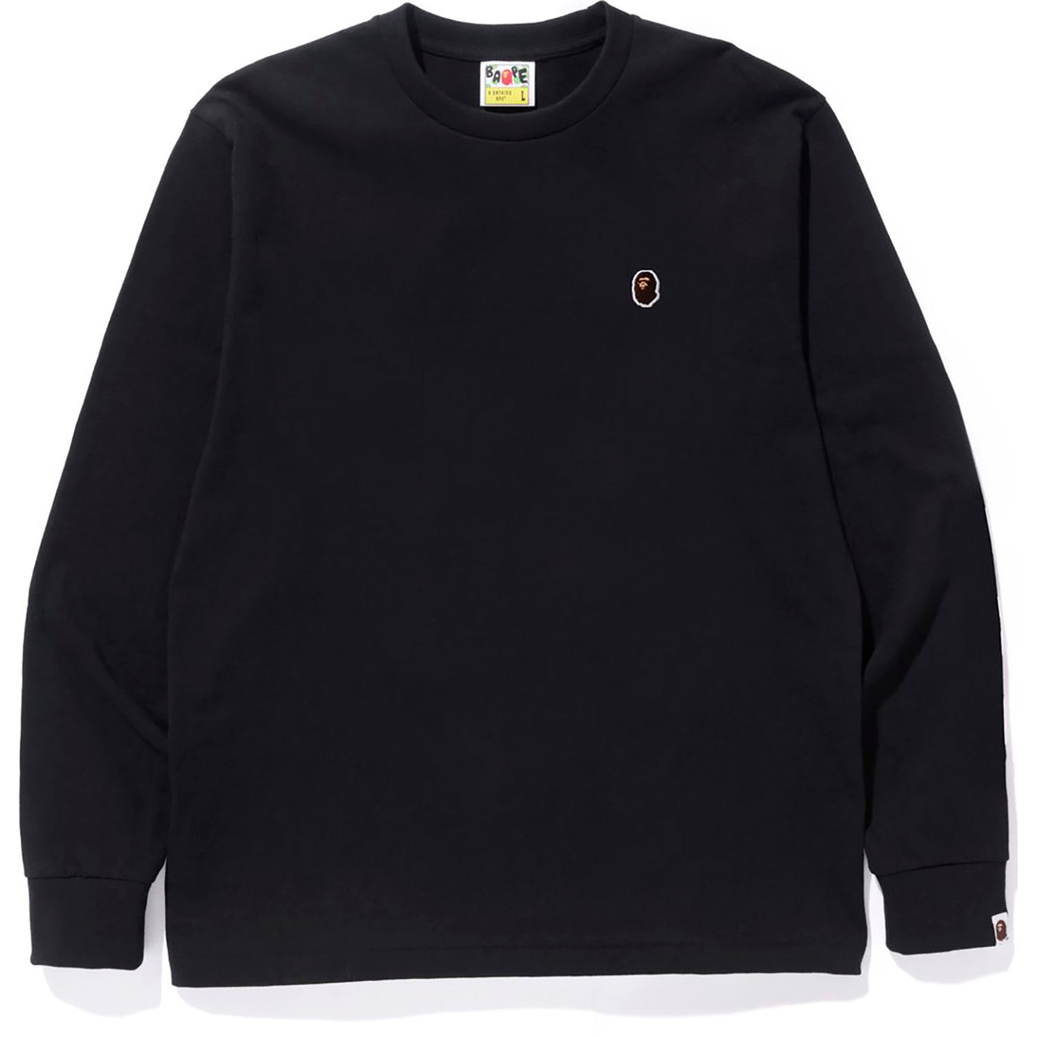 APE HEAD ONE POINT L/S TEE MENS