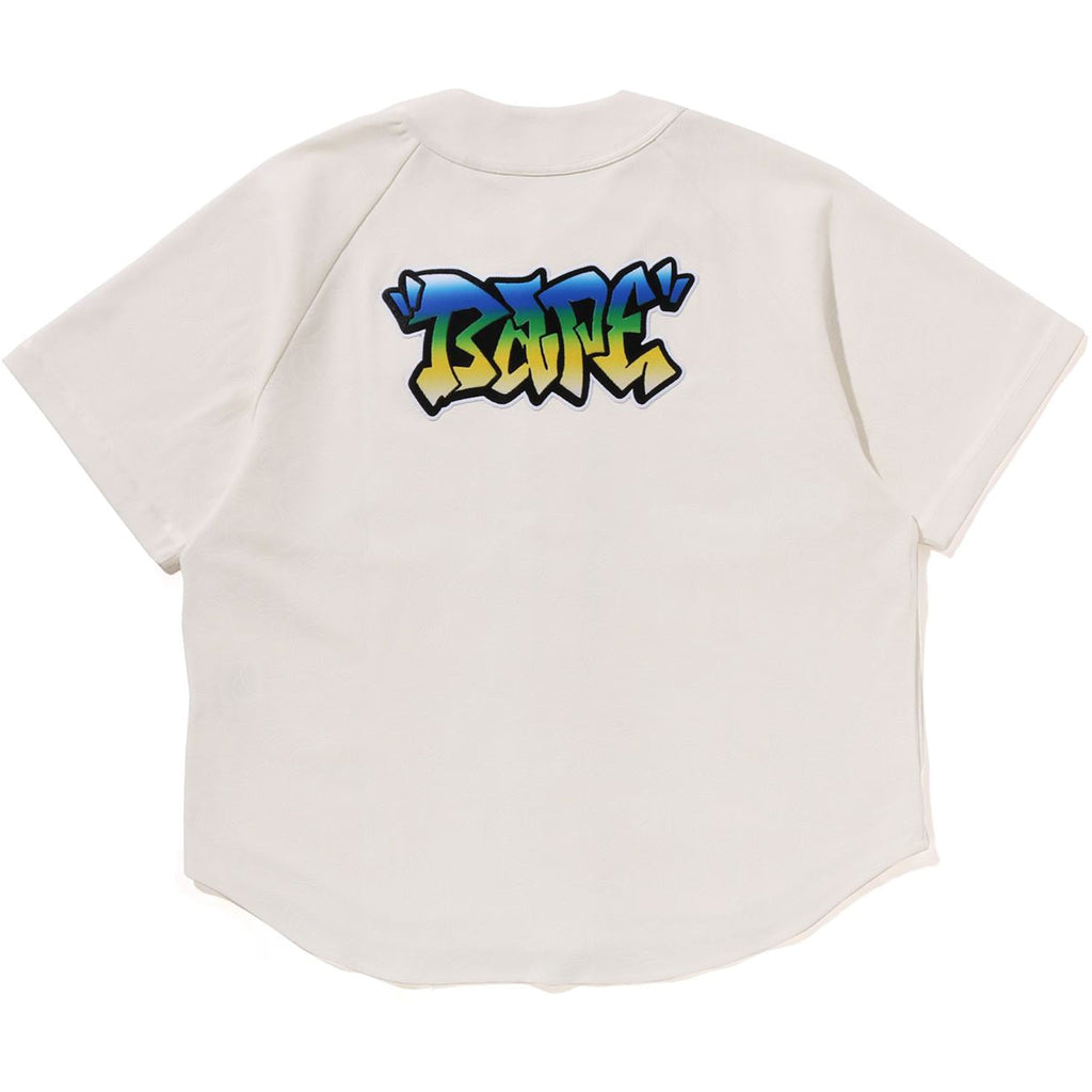 LINE CAMO S/S BASEBALL SHIRT MENS
