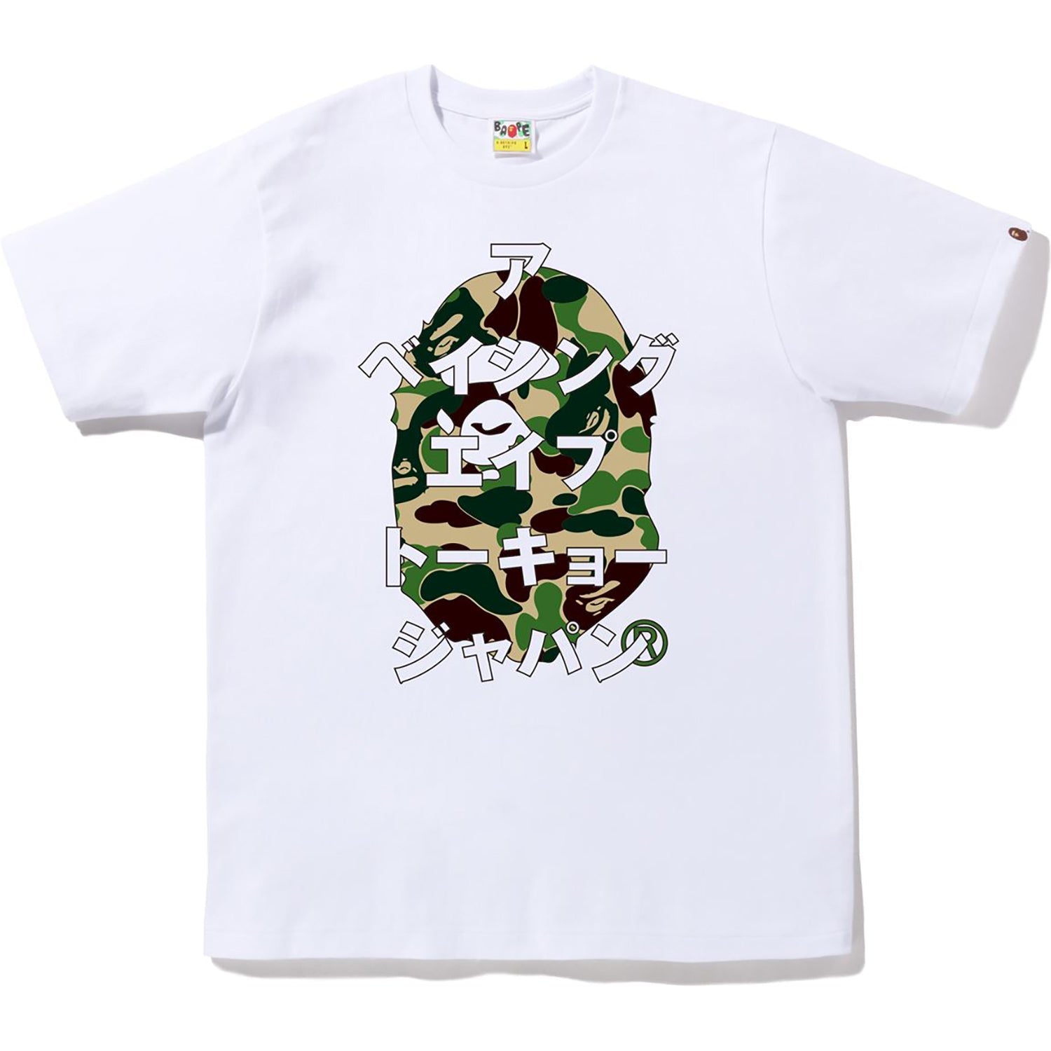 ABC CAMO JAPANESE LETTERS TEE MENS