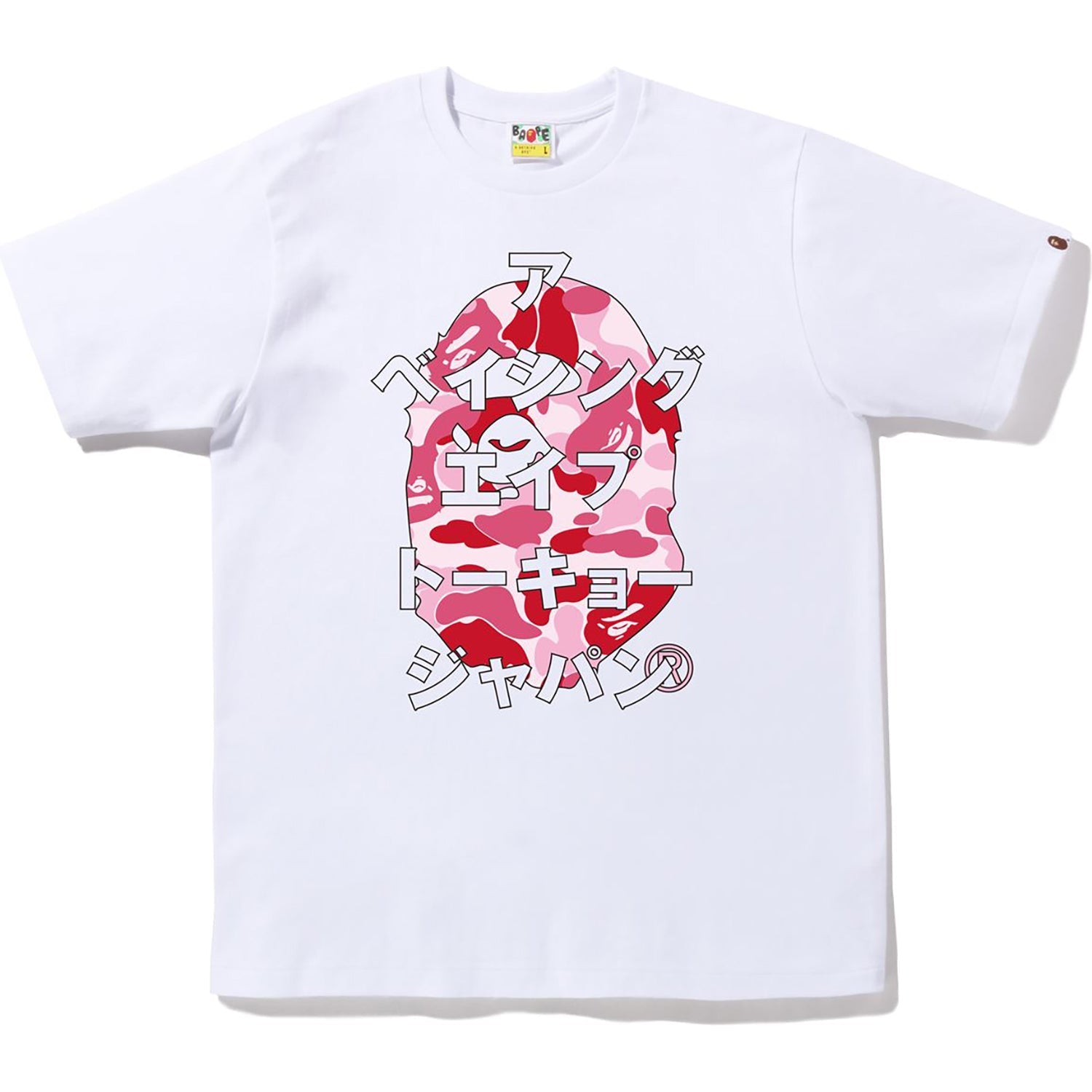 ABC CAMO JAPANESE LETTERS TEE MENS