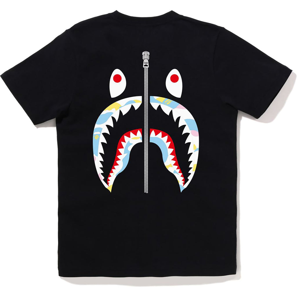 NEW MULTI CAMO WGM SHARK TEE LADIES