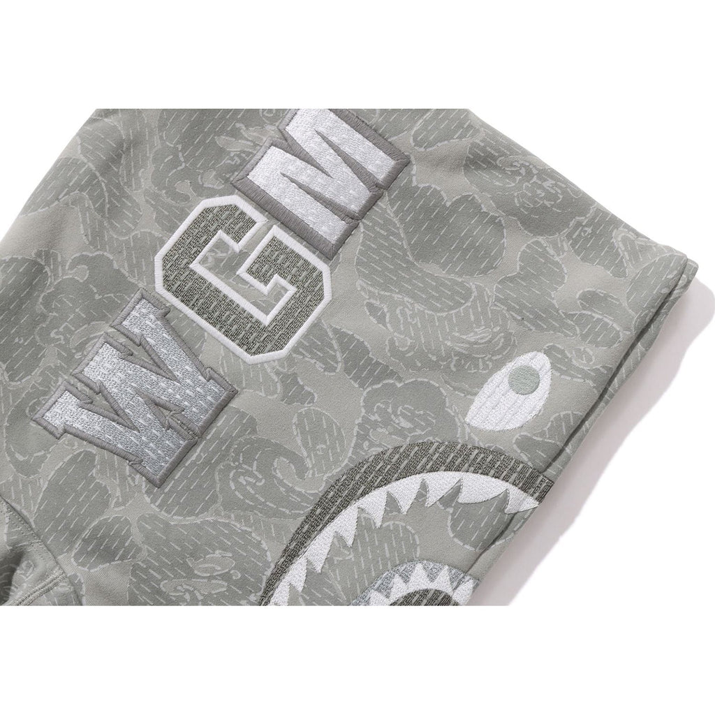 BAPE X ALPHA INDUSTRIES SHARK FULL ZIP HOODIE MENS