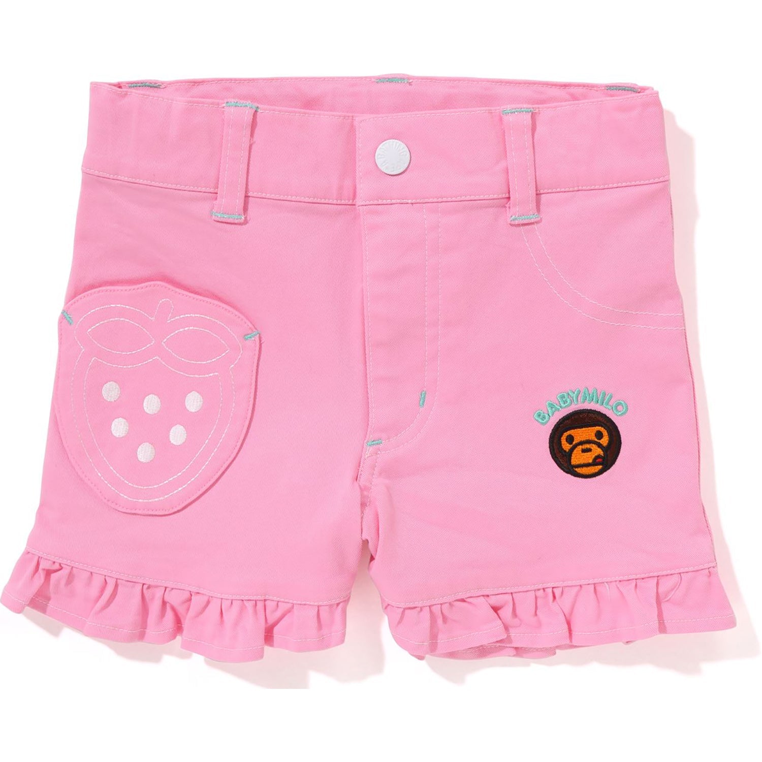BABY MILO STRAWBERRY FRILL SHORTS KIDS