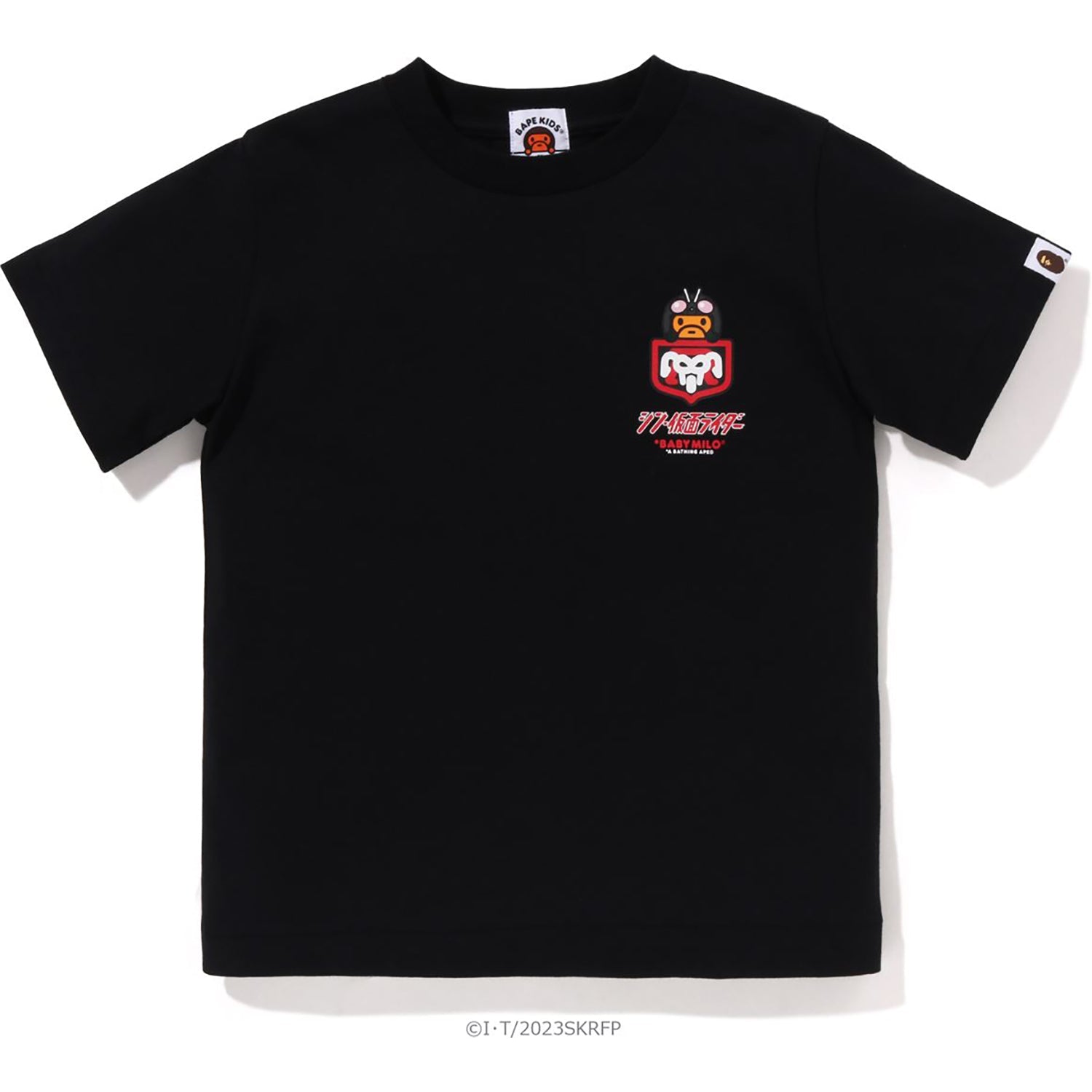 BAPE X SHIN KAMEN RIDER #1 BABY MILO TEE KIDS