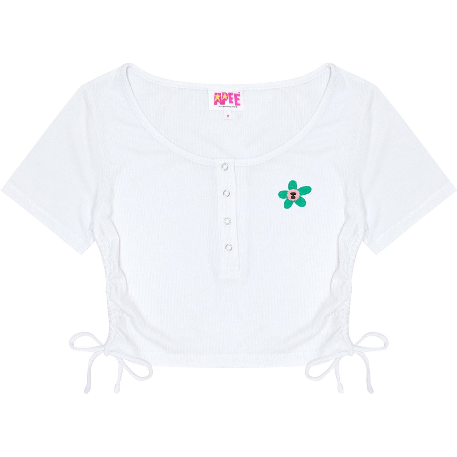 APEE DRAWSTRING SIDES CROPPED TOP LADIES