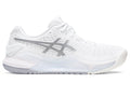 Women's Asics Gel-Resolution 9, White/Pure Silver, 8 B Medium