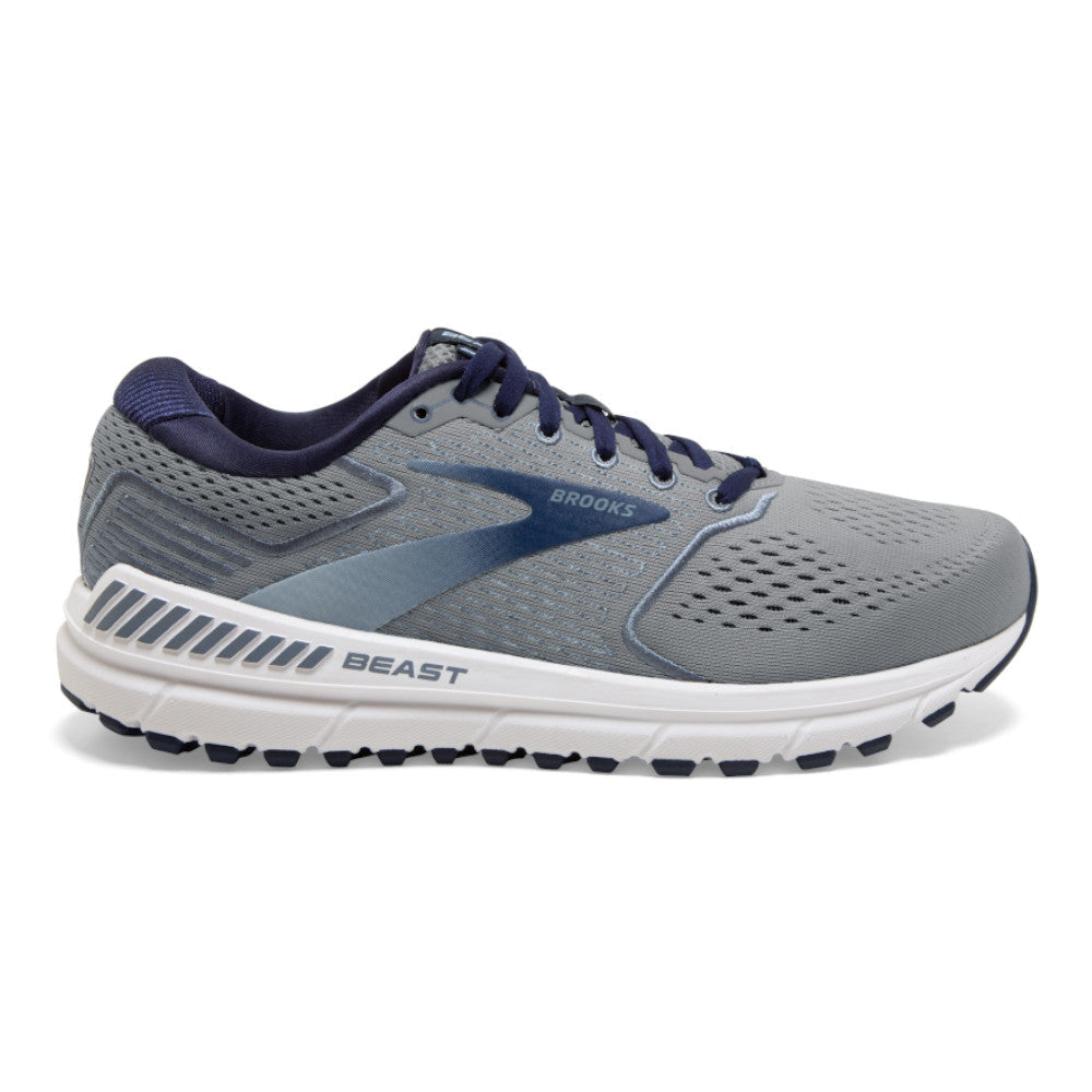 Men's Brooks Beast '20, Blue/Grey/Peacoat, 11 D Medium