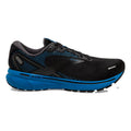 Men's Brooks Ghost 14, Black/Blackened Pearl/Blue, 13 D Medium
