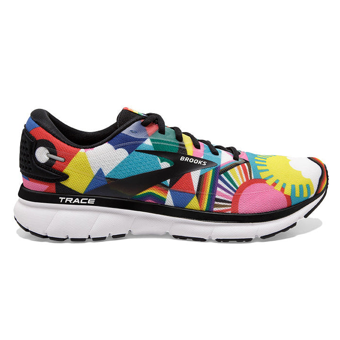 Men's Brooks Trace 2, Black/Multi, 9 D Medium