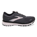 Women's Brooks Ghost 13, Black/Pearl/Hushed Violet, 10 D Wide