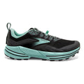 Women's Brooks Cascadia 16, Black/Ebony/Yucca, 12 D Wide