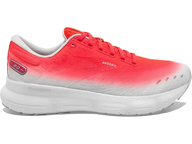 Women's Brooks Glycerin 20, Diva Pink/Lilac/White, 9 B Medium