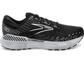 Women's Brooks Glycerin GTS 20, Black/White/Alloy, 6.5 B Medium