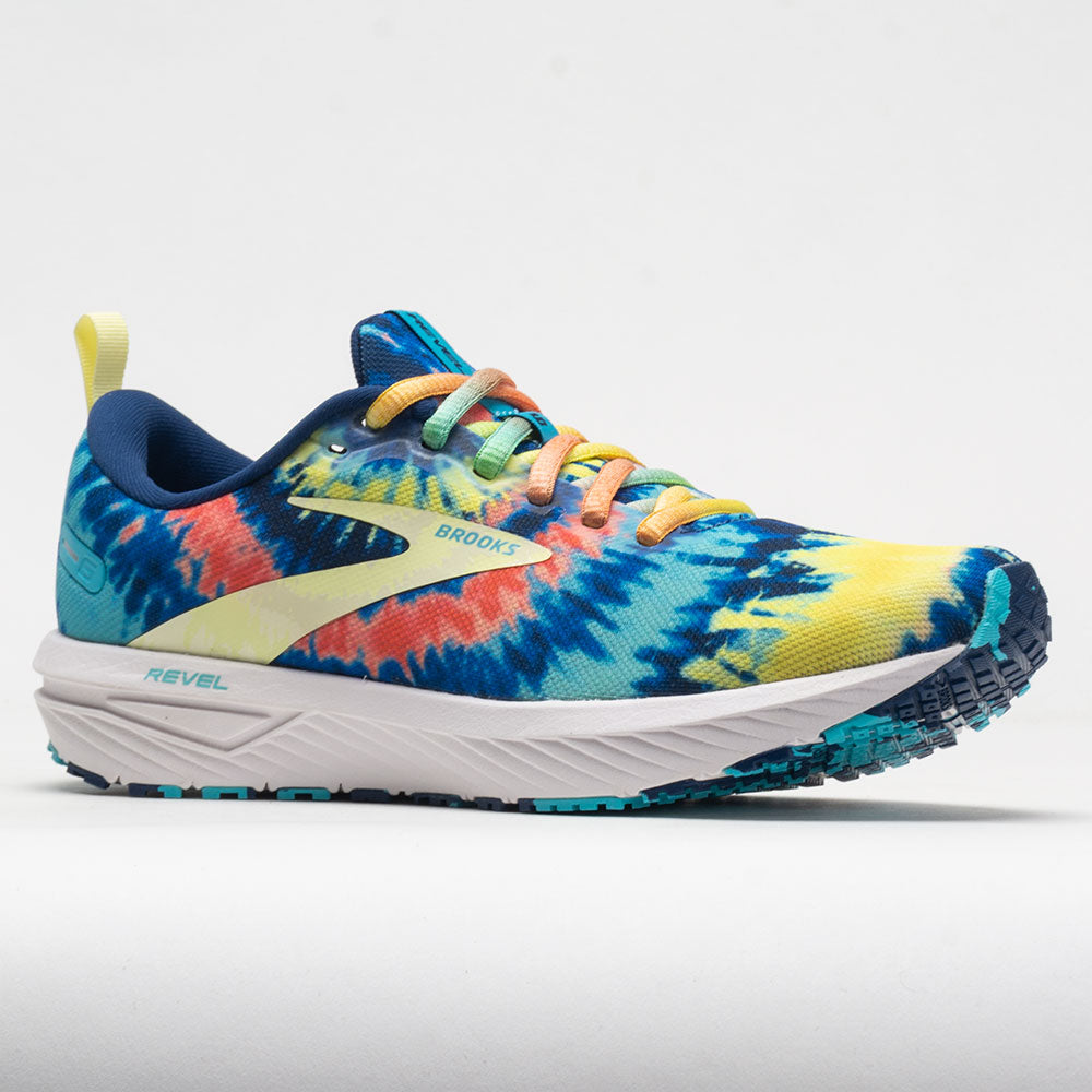 Brooks Revel 6 Women's  Tie-Dye Blue/Bachelor Button/White