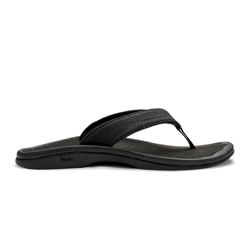 Women's Olukai Ohana, Black, 6 B Medium