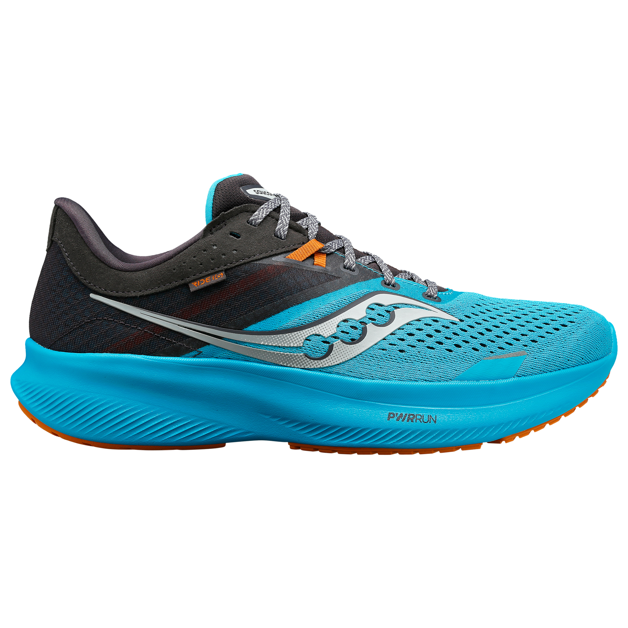 Men's Saucony Ride 16, Agave/Basalt, 12 D Medium