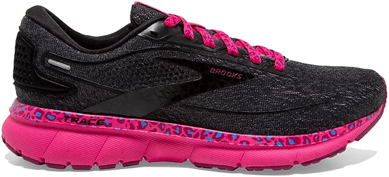 Women's Brooks Trace 2, Magenta/Black/Ebony, 9 B Medium