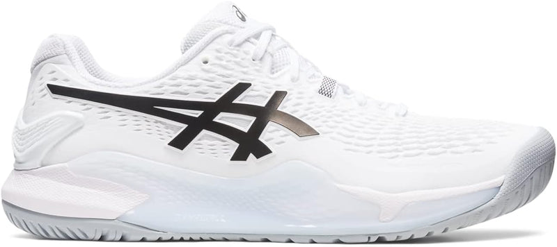 Men's Asics Gel-Resolution 9, White/Black, 11 D Medium