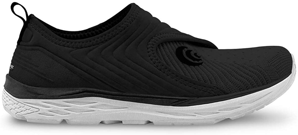 Women's Topo Athletic Vibe, Black/White, 6 B Medium