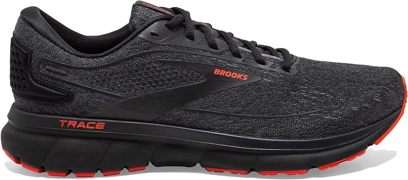 Men's Brooks Trace 2, Ebony/Black/Cherry, 12.5 D Medium
