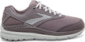 Women's Brooks Addiction Walker Suede, Shark/Alloy/Oyster, 8 B Medium
