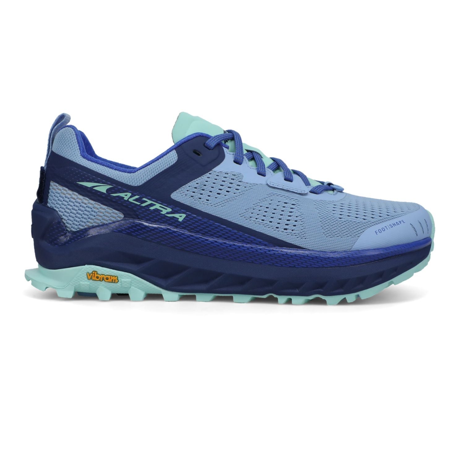 Women's Altra Olympus 4, Navy/Light Blue, 9.5 B Medium