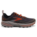 Men's Brooks Cascadia 16 GTX, Black/Ebony/Cinnabar, 11 D Medium