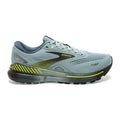 Men's Brooks Adrenaline GTS 23, Cloud Blue/Goblin Blue/Lime, 9 D Medium
