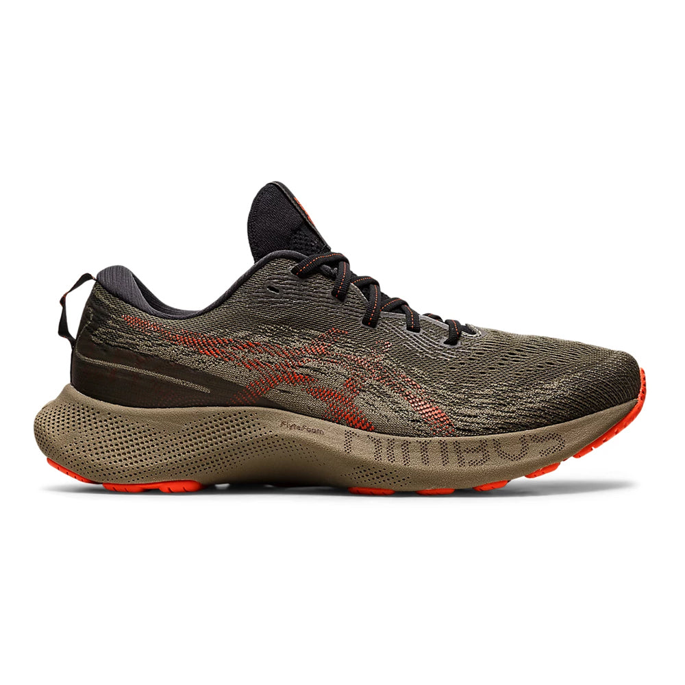 Men's Asics GEL-Nimbus Lite 3, Mantle Green/Cherry Tomato, 11.5 D Medium