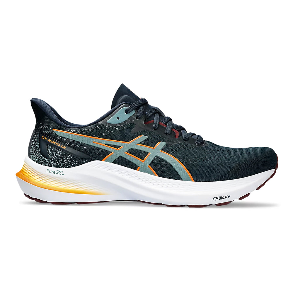 Men's Asics GT-2000 12, French Blue/Foggy Teal, 9 D Medium
