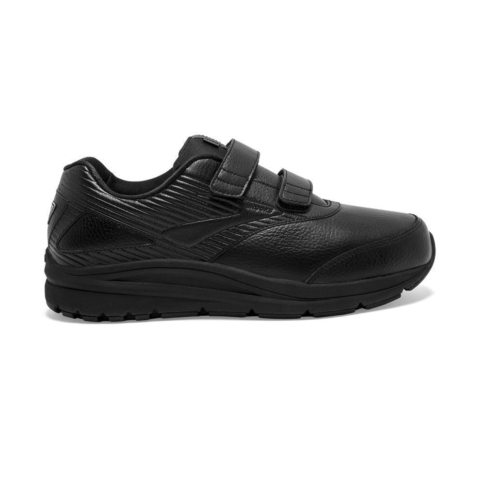 Men's Brooks Addiction Walker V-Strap 2, Black/Black, 15 D Medium