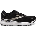Men's Brooks Adrenaline GTS 22, Black/Silver/Anthracite, 9 D Medium