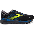 Men's Brooks Adrenaline GTS 22, Black/Blue/Nightlife, 7.5 D Medium