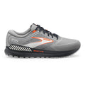 Men's Brooks Beast GTS 23, Grey/Scarlet/Ebony, 12 4E Extra Wide