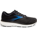 Men's Brooks Dyad 11, Black/Ebony/Blue, 10.5 2E Wide