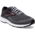 Men's Brooks Dyad 11, Blackened Pearl/Alloy/Red, 10 4E Extra Wide