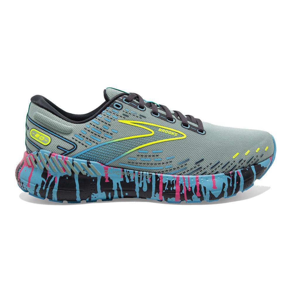 Men's Brooks Glycerin GTS 20, Jadeite/Alaskan Blue/Ebony, 10.5 D Medium