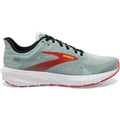 Men's Brooks Launch 9, Blue Surf/Black/Cherry Tomato, 13 D Medium