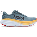 Men's Hoka One One Bondi 8, Goblin Blue/Mountain Spring, 9.5 4E Extra Wide