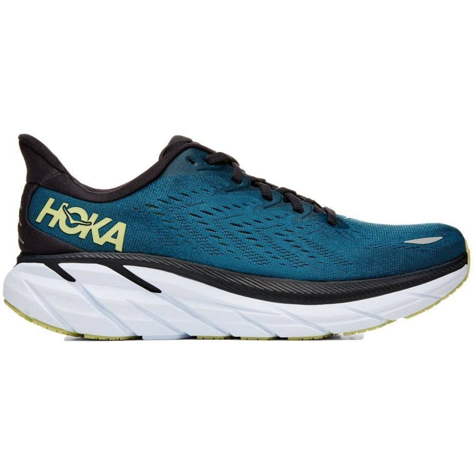 Men's Hoka One One Clifton 8, Blue Coral/Butterfly, 7 D Medium