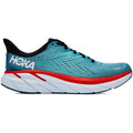 Men's Hoka One One Clifton 8, Real Teal/Aquarelle, 12.5 D Medium
