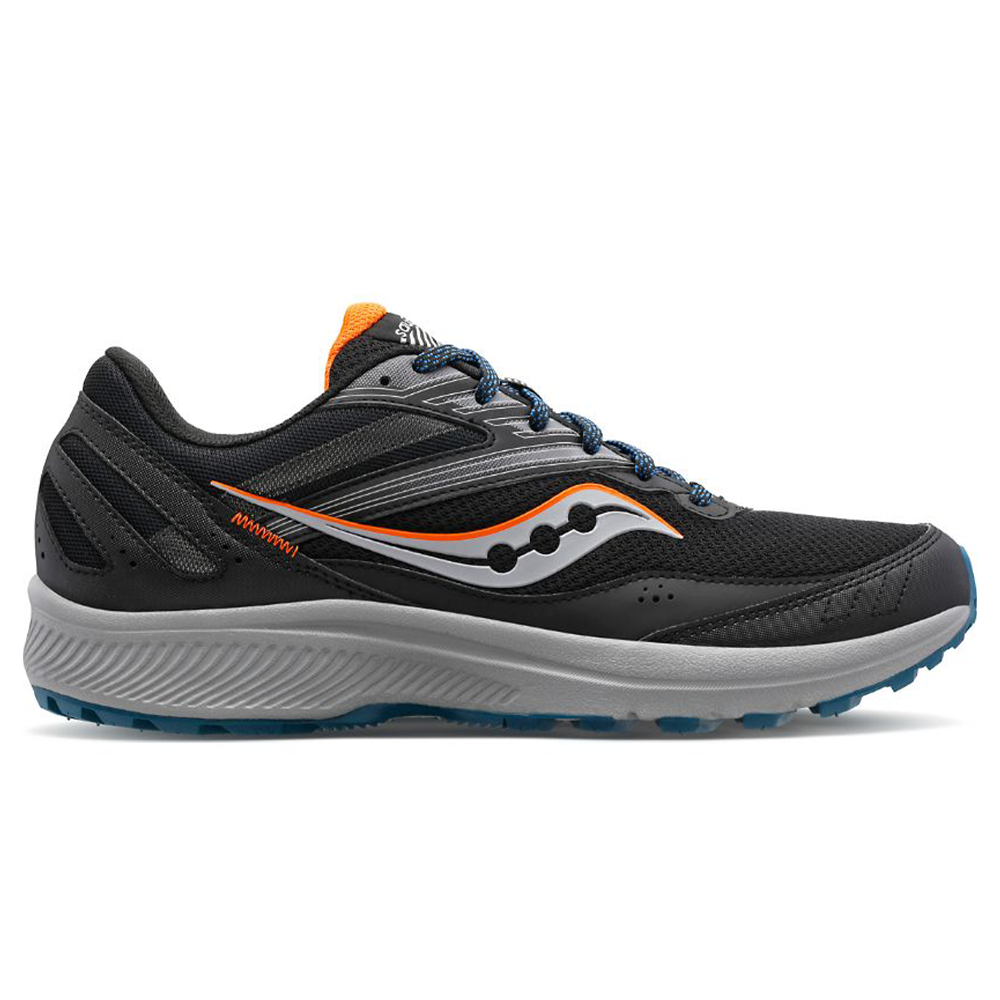 Men's Saucony Cohesion TR15, Black/Nightshade, 11 2E Wide