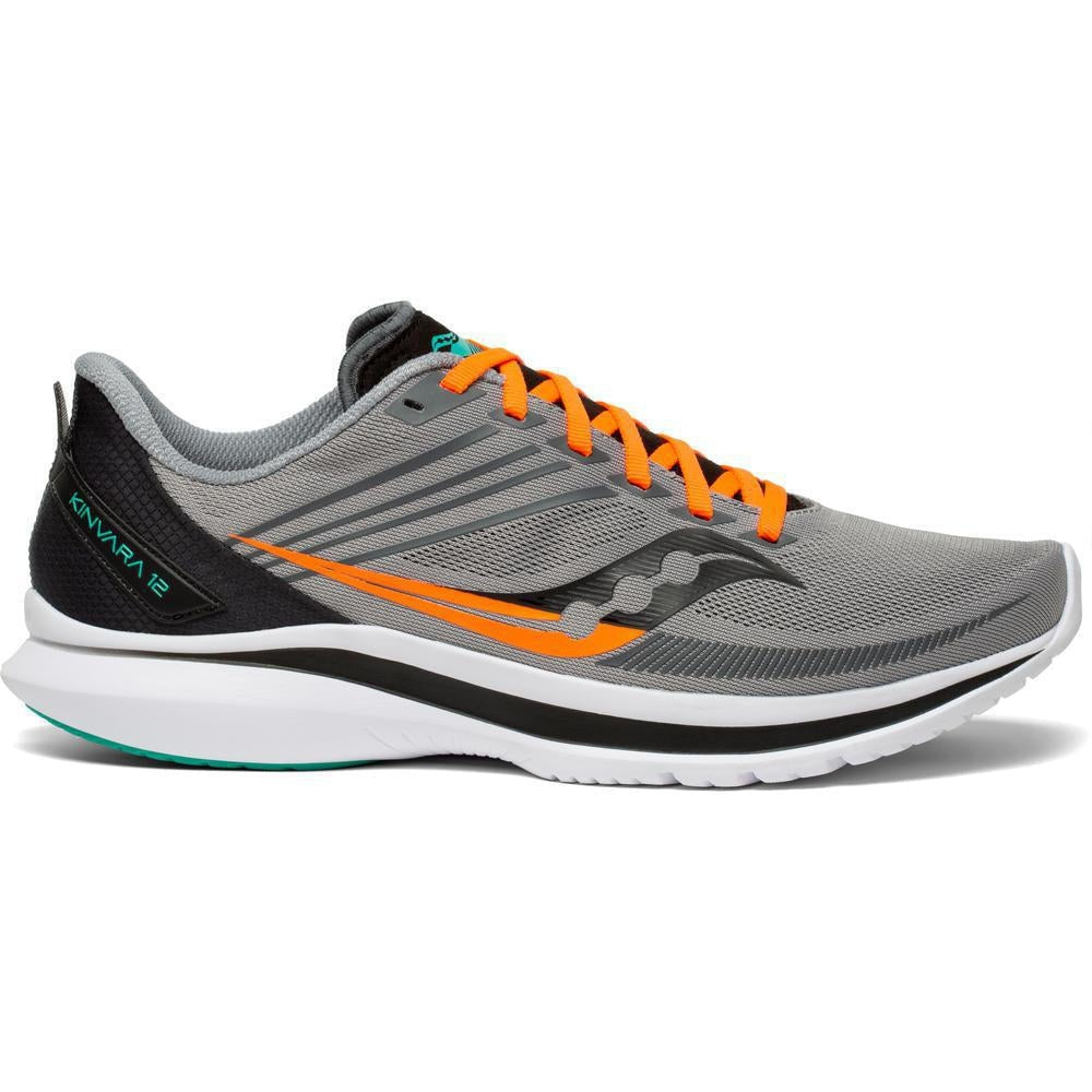 Men's Saucony Kinvara 12, Shadow/Jade, 11.5 D Medium
