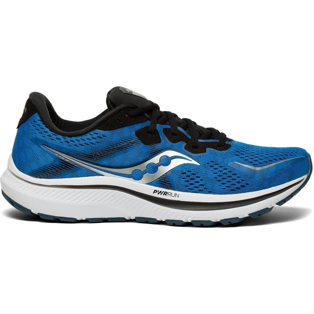 Men's Saucony Omni 20, Royal/Black, 10.5 D Medium