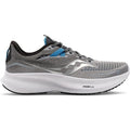Men's Saucony Ride 15, Alloy/Topaz, 10 2E Wide