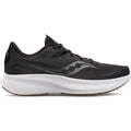 Men's Saucony Ride 15, BLACK/GUM, 12 D Medium