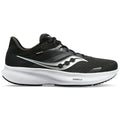 Men's Saucony Ride 16, Black/White, 13 D Medium