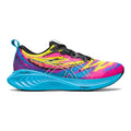 Women's Asics Gel-Cumulus 25, Aquarium/Vibrant Yellow, 7 B Medium
